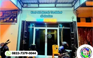 Kost AC Murah Terdekat di Medan