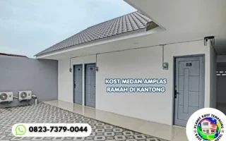 Kost Medan Amplas Ramah di Kantong