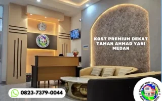 Kost Premium Dekat Taman Ahmad Yani Medan