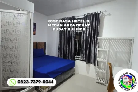 Kost Rasa Hotel di Medan Area Dekat Pusat Kuliner