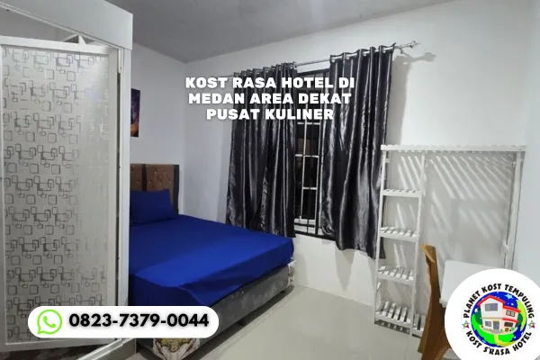Kost Rasa Hotel di Medan Area Dekat Pusat Kuliner