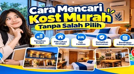 Cara Mencari Kost Murah Tanpa Salah Pilih
