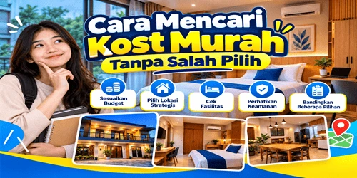 Cara Mencari Kost Murah Tanpa Salah Pilih