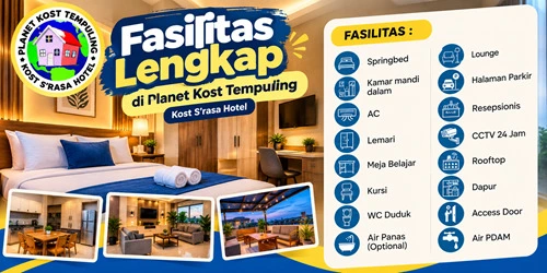 Fasilitas Planet Kost Tempuling